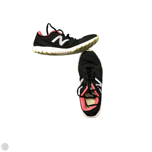 Shoes Athletic By New Balance In Black & Pink, Size: 7.5