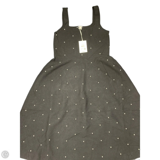 Dress Casual Midi By Free Assembly In Black, Size: L