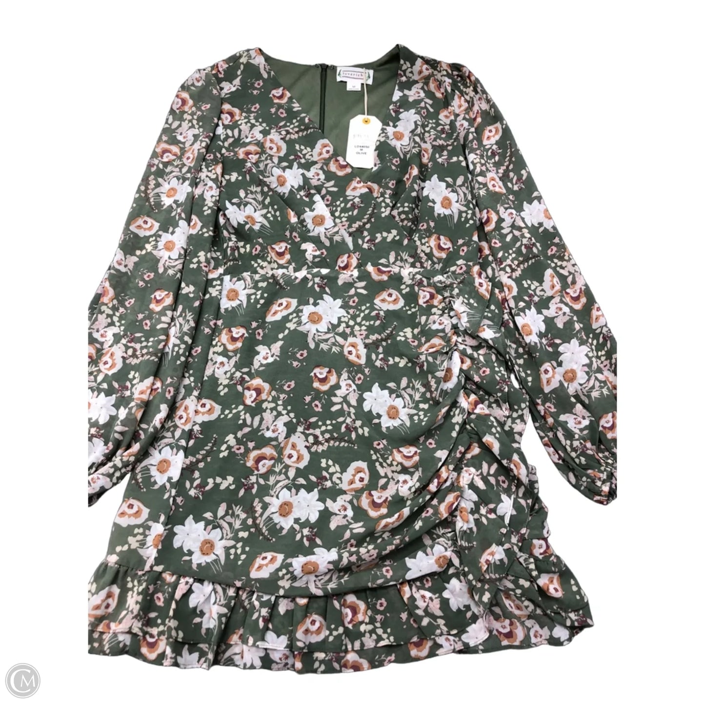 Dress Casual Short By Loveriche In Floral Print, Size: M