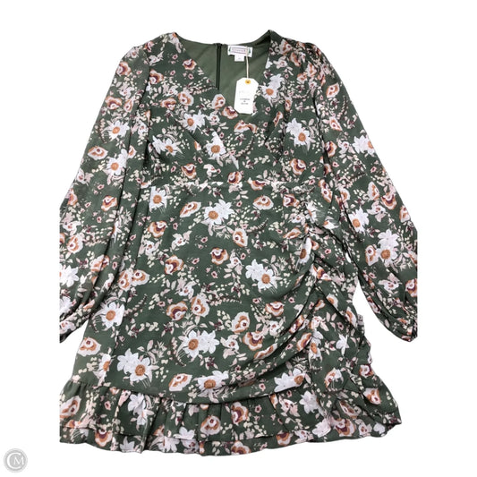 Dress Casual Short By Loveriche In Floral Print, Size: M