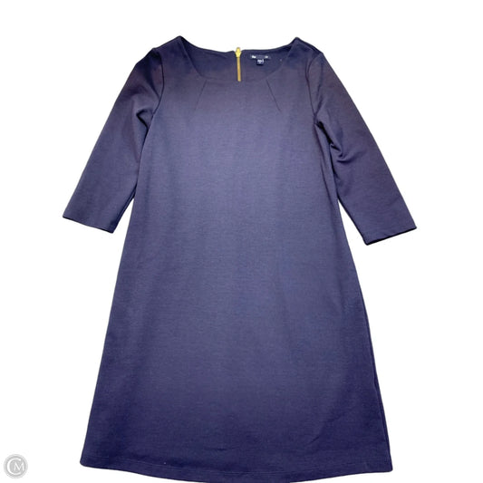 Dress Casual Midi By Gap In Navy, Size: M