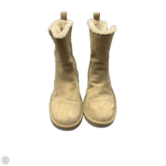 Boots Mid-calf Flats By American Eagle In Tan, Size: 10