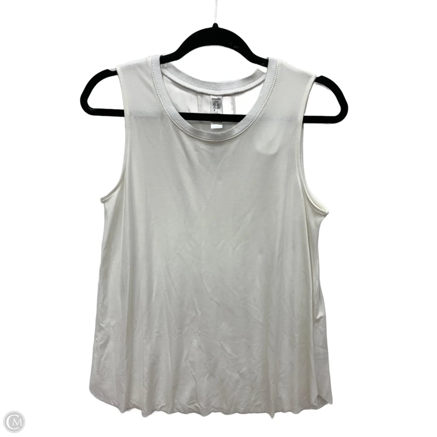 Athletic Tank Top By Spanx In White, Size: L