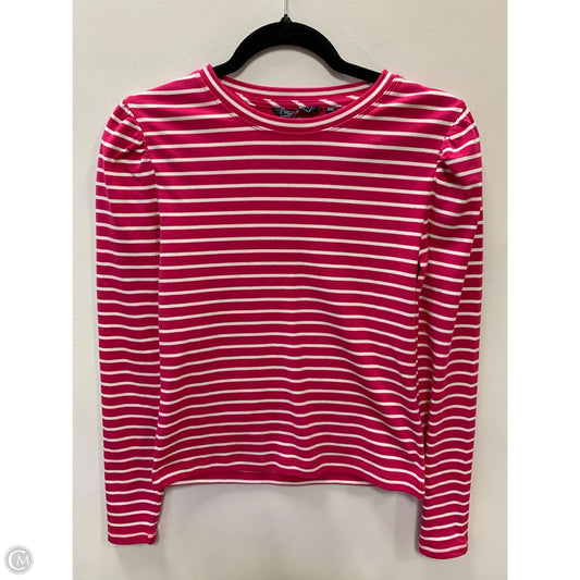 Top Long Sleeve By Vineyard Vines In Striped Pattern, Size: Xxs