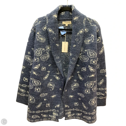 Cardigan By Lucky Brand In Navy, Size: S