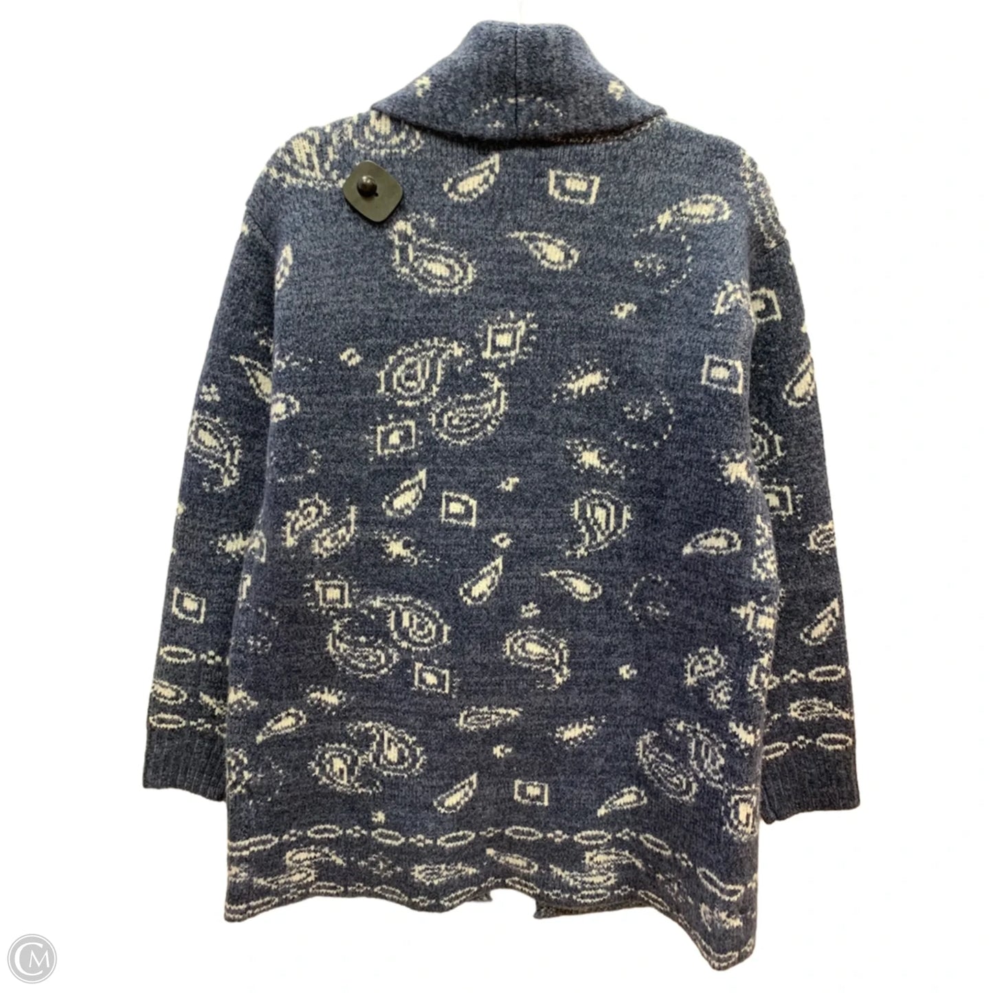 Cardigan By Lucky Brand In Navy, Size: S
