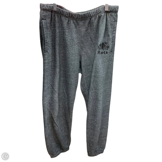 Athletic Pants By Roots In Black, Size: L