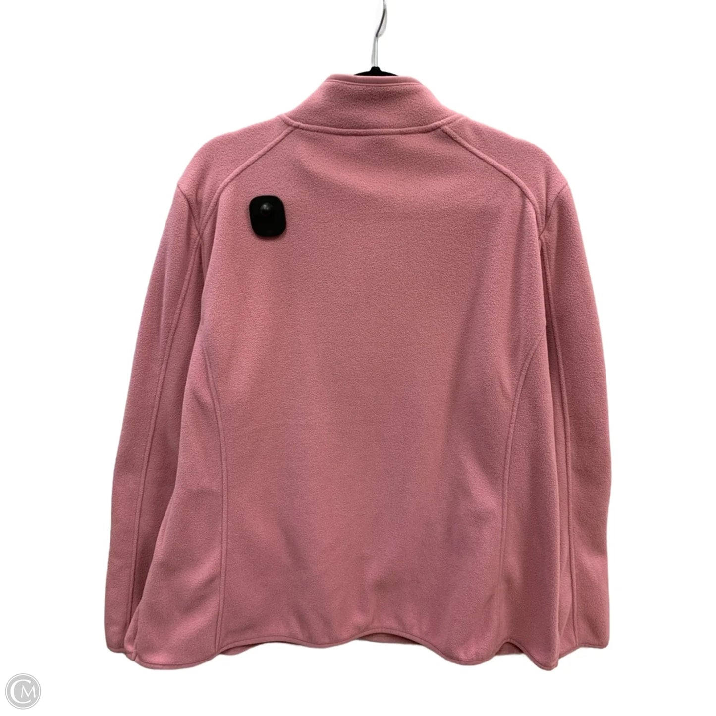 Jacket Fleece By Clothes Mentor In Pink, Size: Xxl