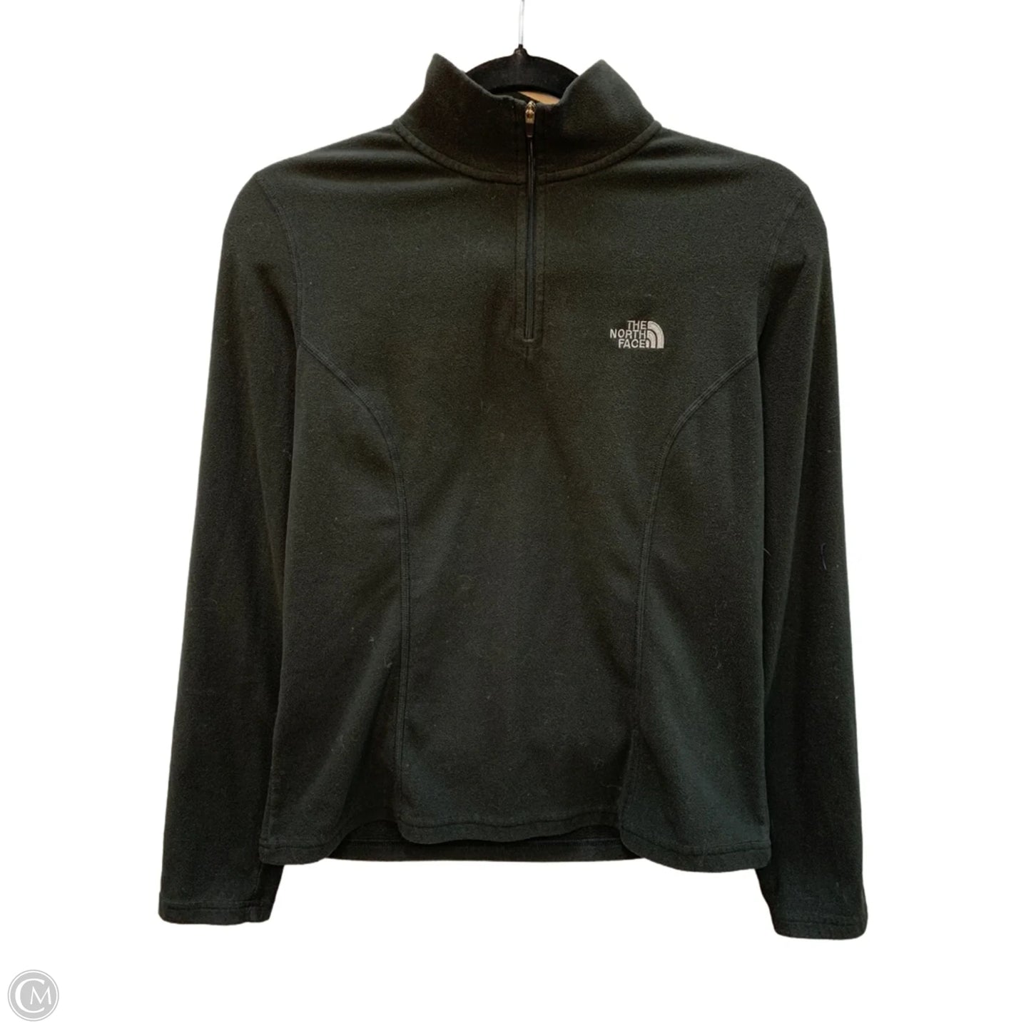 Athletic Sweatshirt Collar By The North Face In Grey, Size: M