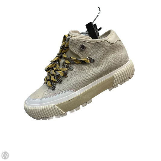 Boots Combat By Rag And Bone In Cream, Size: 8