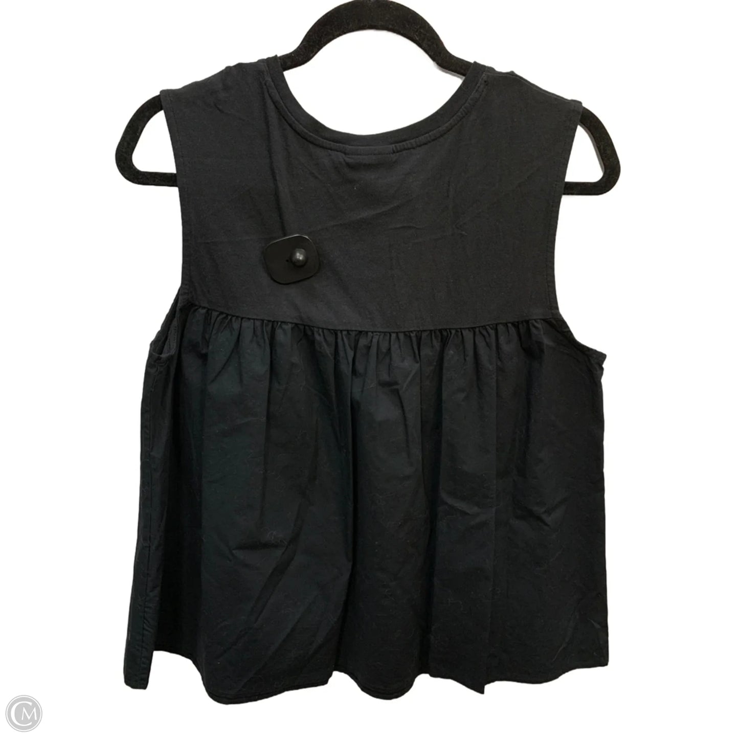 Tank Top By Who What Wear In Black, Size: Xl