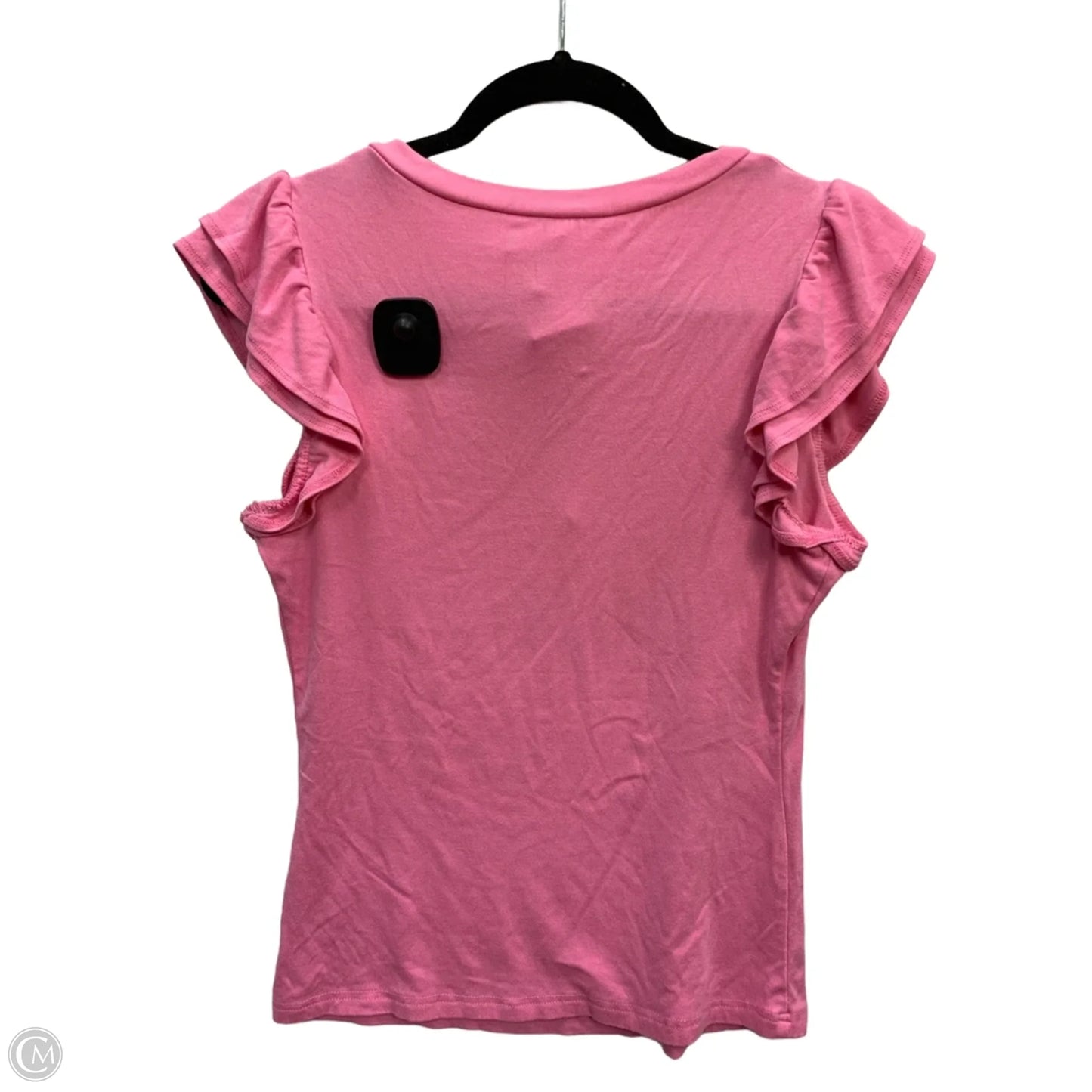 Top Short Sleeve By Clothes Mentor In Pink, Size: M