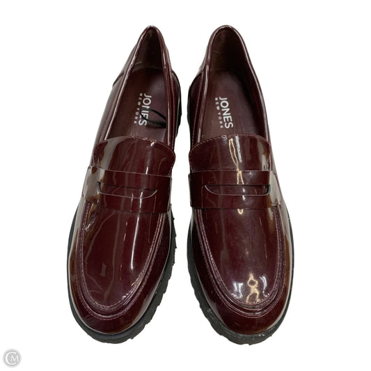 Shoes Flats By Jones New York In Maroon, Size: 9.5