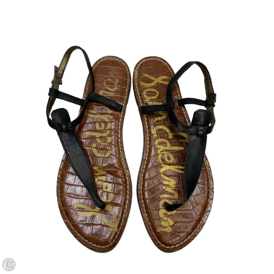 Sandals Flip Flops By Sam Edelman In Black & Brown, Size: 6