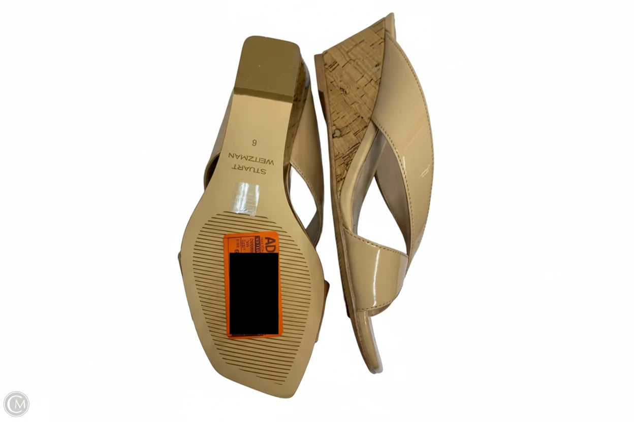 Sandals Designer By Stuart Weitzman In Tan, Size: 6