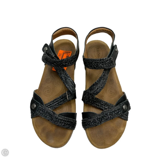 Sandals Heels Block By Taos In Black, Size: 6