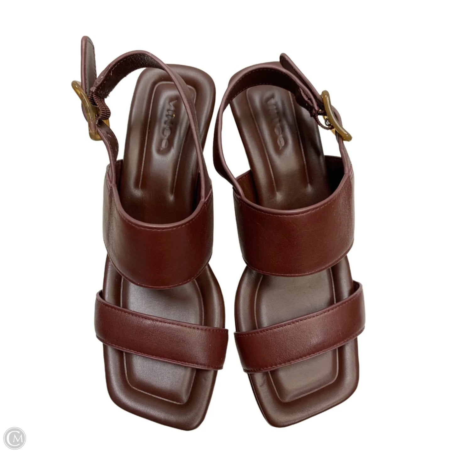 Shoes Heels Block By Vince Camuto In Maroon, Size: 6