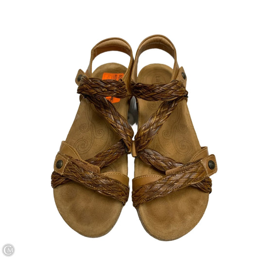 Sandals Flats By Taos In Brown, Size: 6