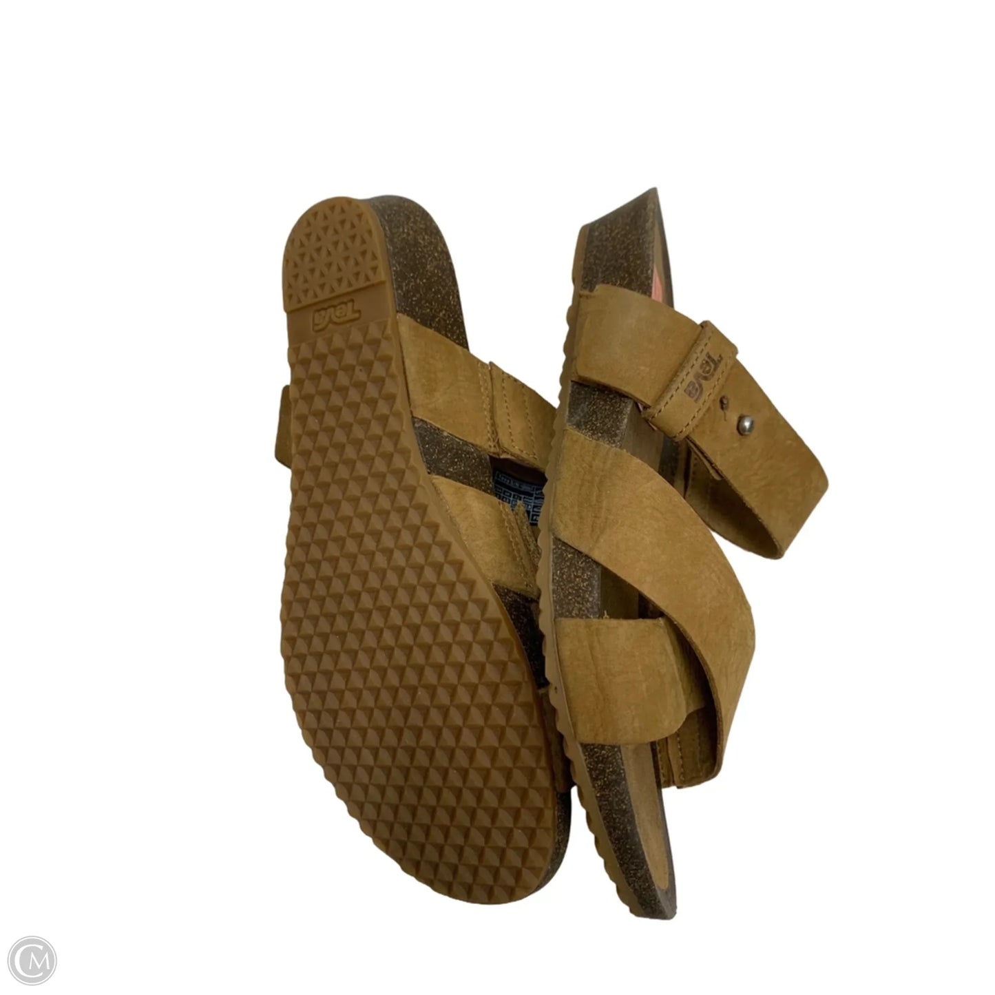 Sandals Flats By Teva In Brown, Size: 6