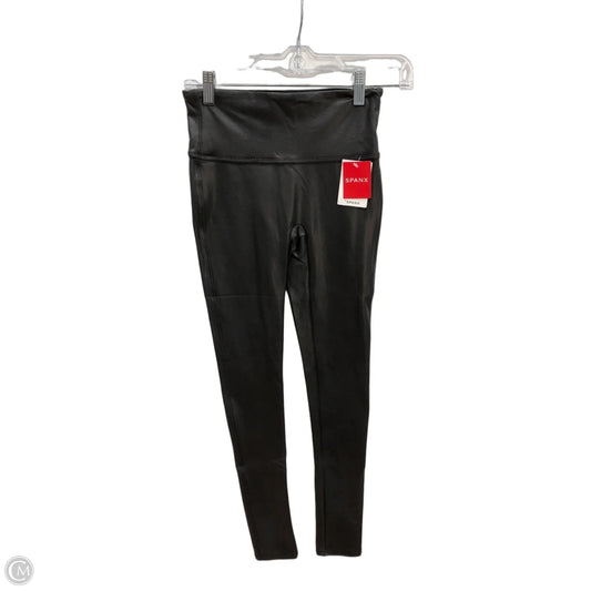 Athletic Leggings By Spanx In Black, Size: S