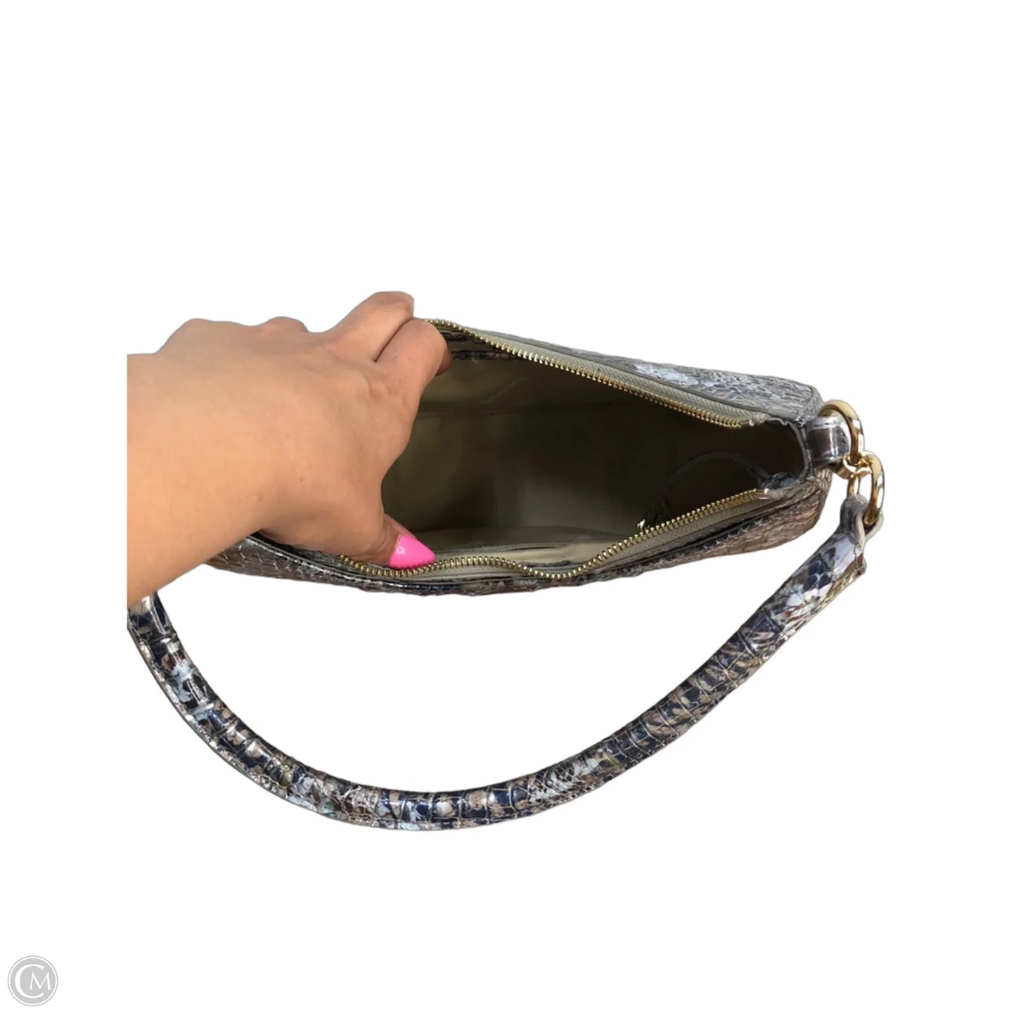Handbag Designer By Brahmin, Size: Small
