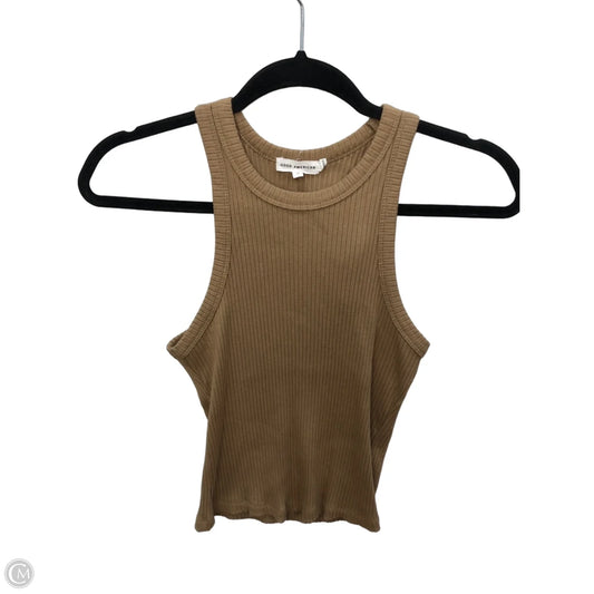 Tank Top By Good American In Tan, Size: S