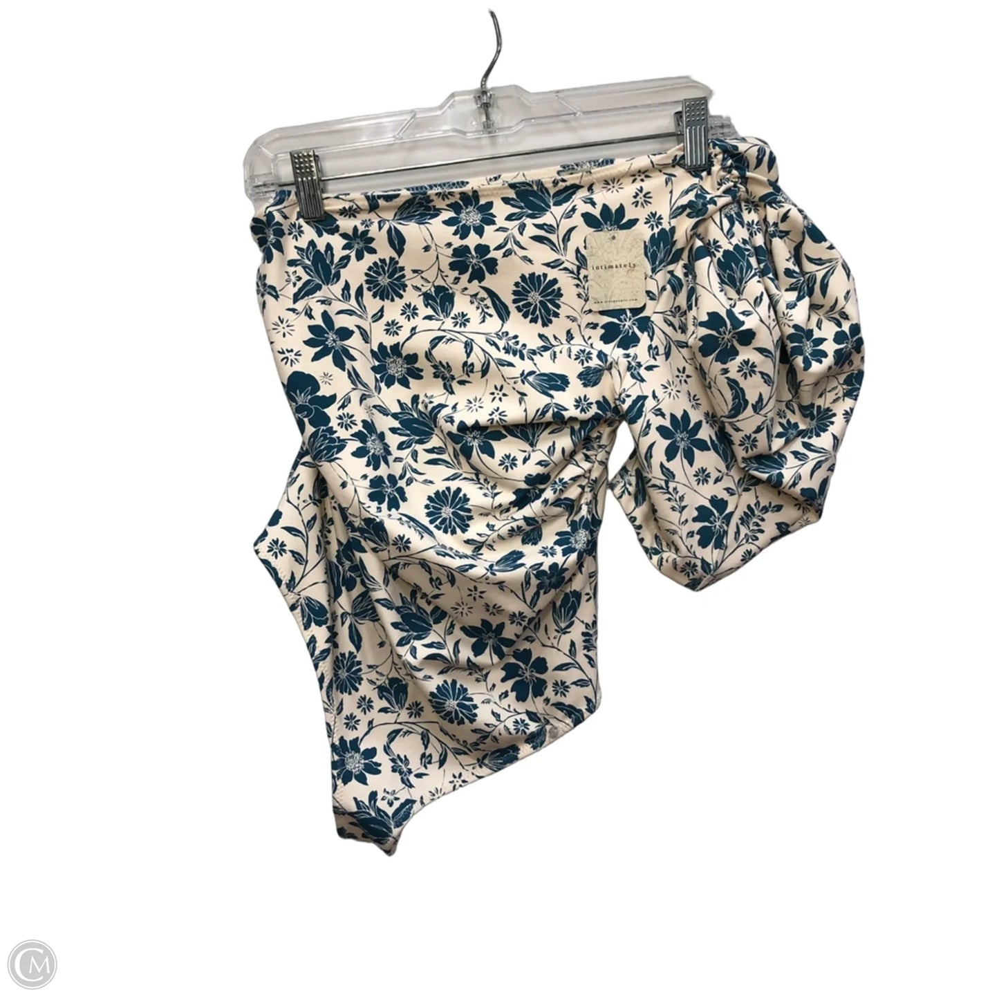 Bodysuit By Free People In Cream & Green, Size: S
