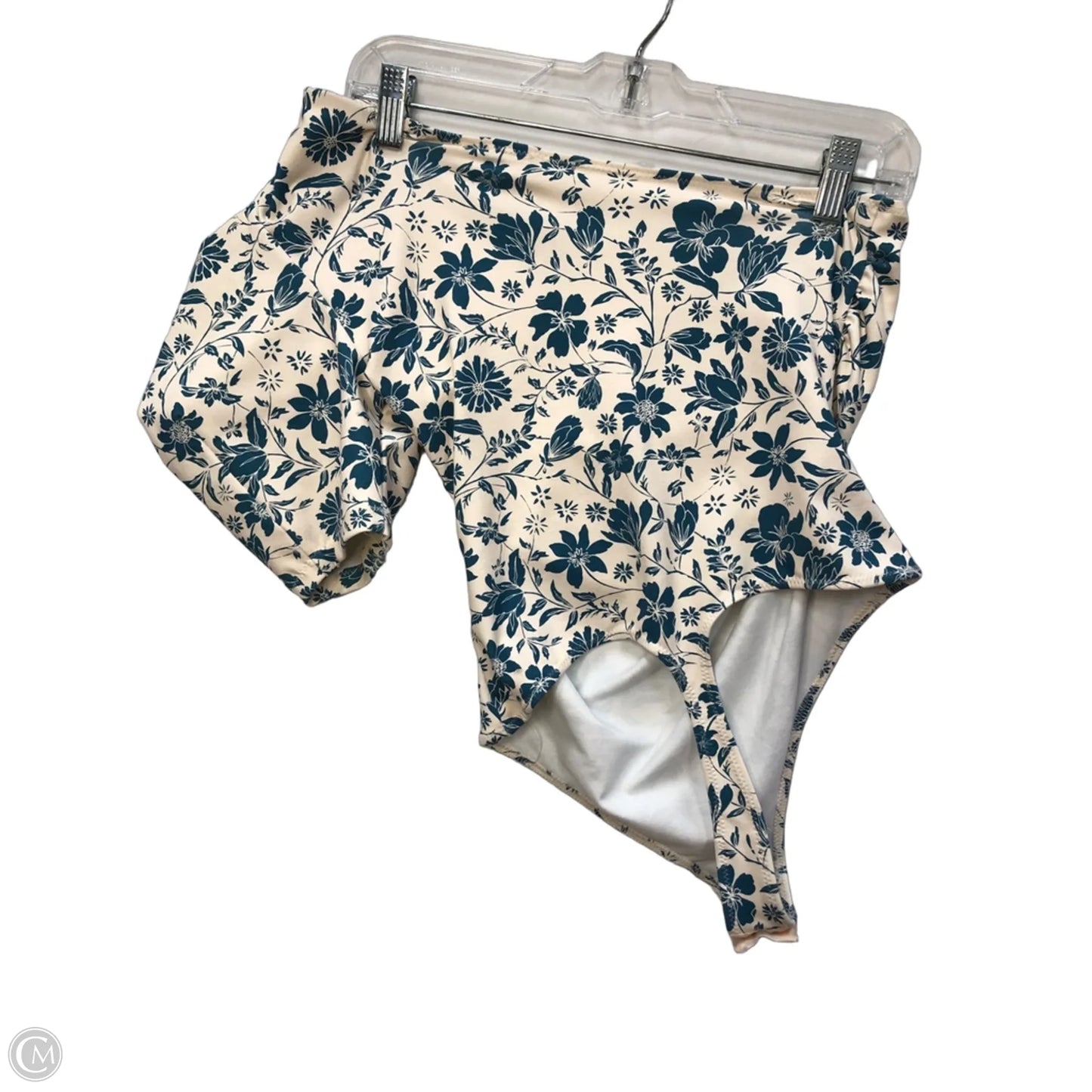 Bodysuit By Free People In Cream & Green, Size: S