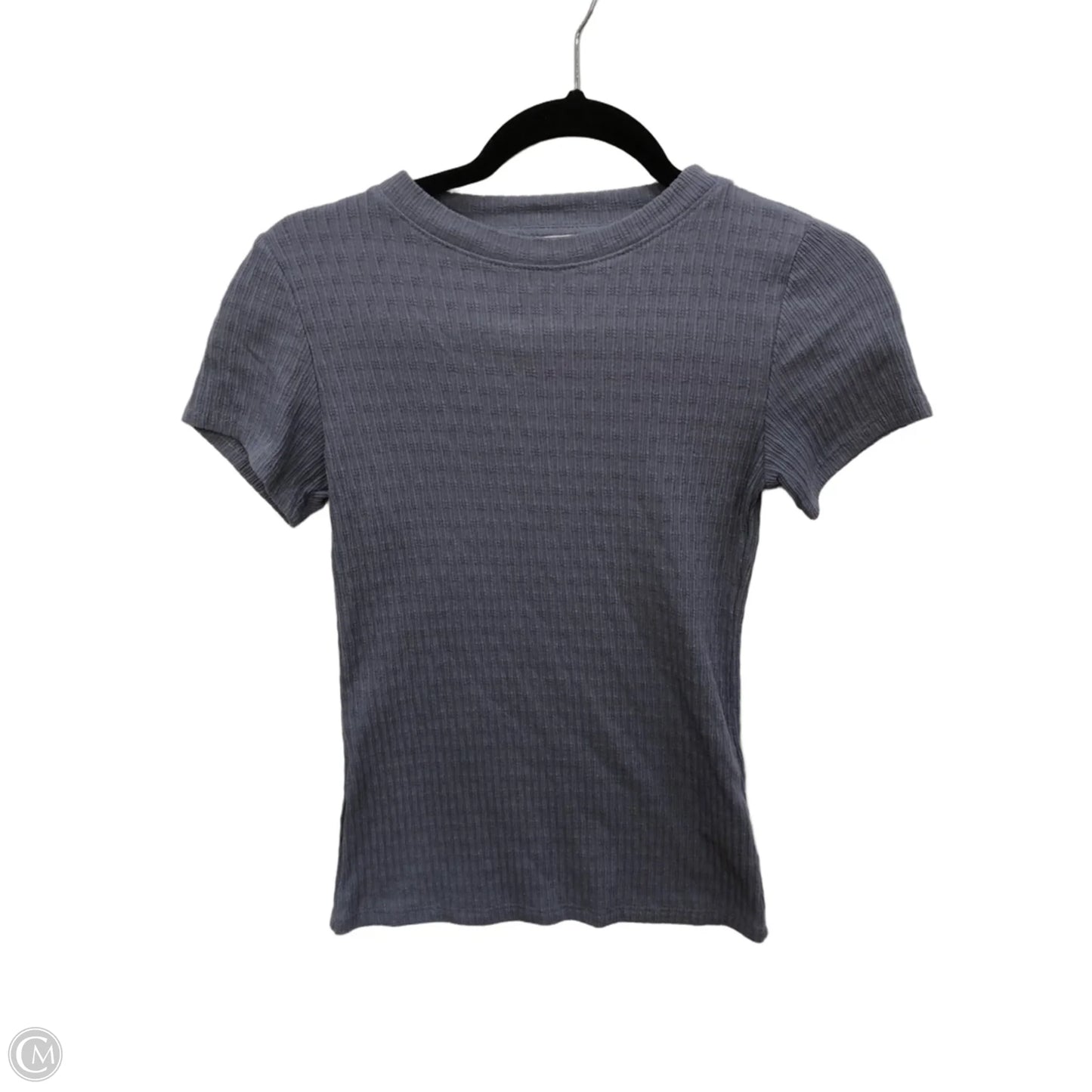 Top Short Sleeve Basic By Pilcro In Blue, Size: Xs