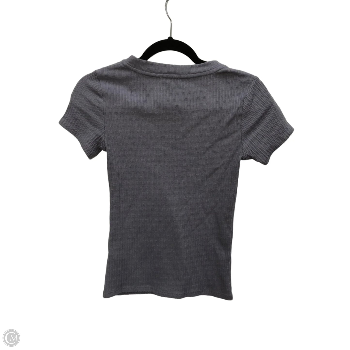 Top Short Sleeve Basic By Pilcro In Blue, Size: Xs