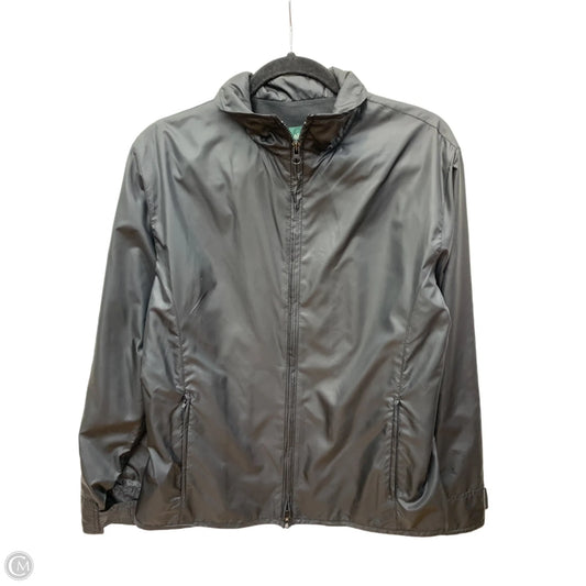 Athletic Jacket By Lauren By Ralph Lauren In Black, Size: S