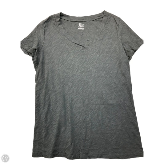 Top Short Sleeve Basic By Felina In Grey, Size: Xxl