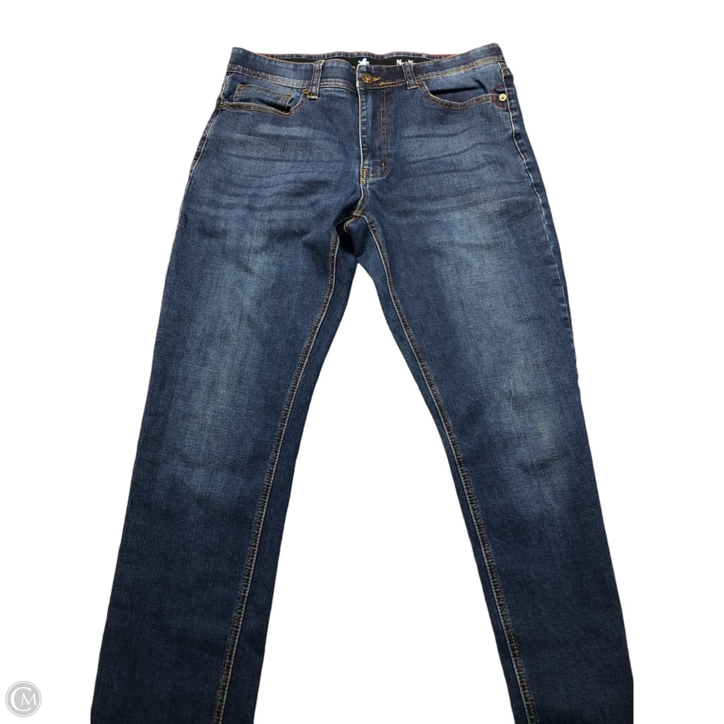Jeans Straight By Clothes Mentor In Blue Denim, Size: 3x