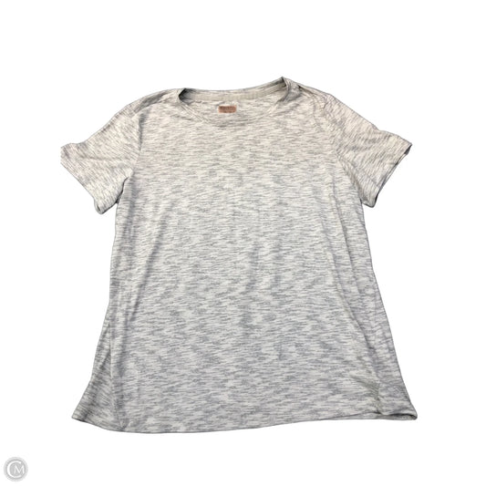 Top Short Sleeve By Mondetta In Black & Cream, Size: Xl