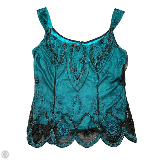Tank Top By Marina In Teal, Size: M