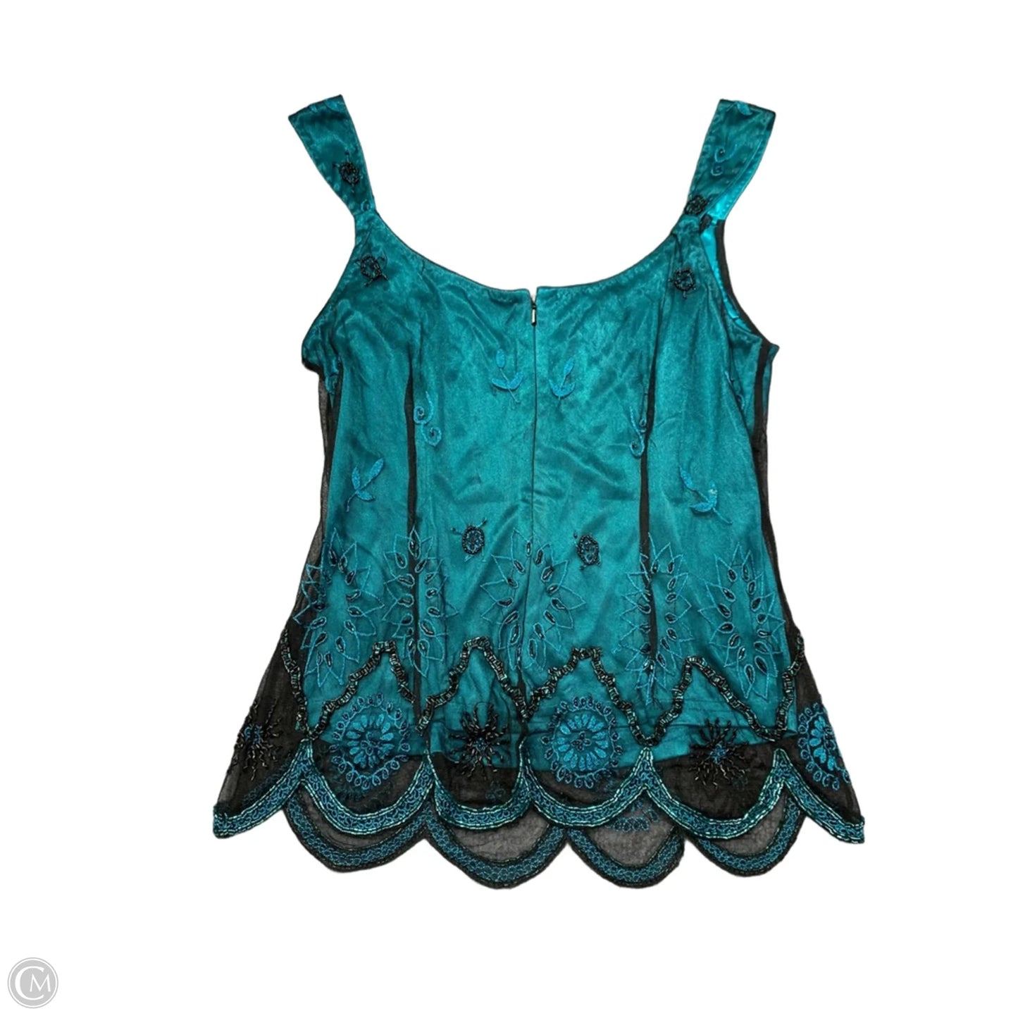 Tank Top By Marina In Teal, Size: M