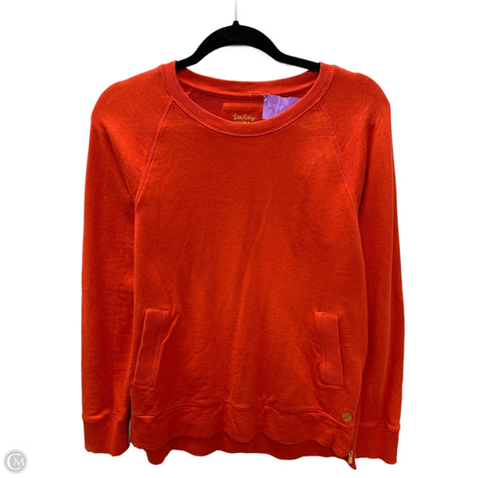 Sweatshirt Designer By Lilly Pulitzer In Red, Size: S