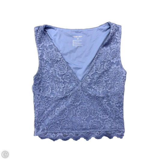 Tank Top By Reoria In Blue, Size: M