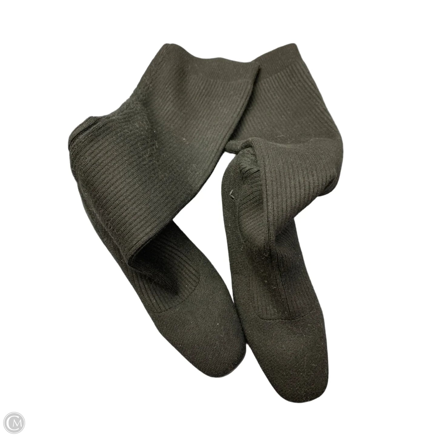 Boots Mid-calf Flats By Vivaia In Black, Size: 6.5