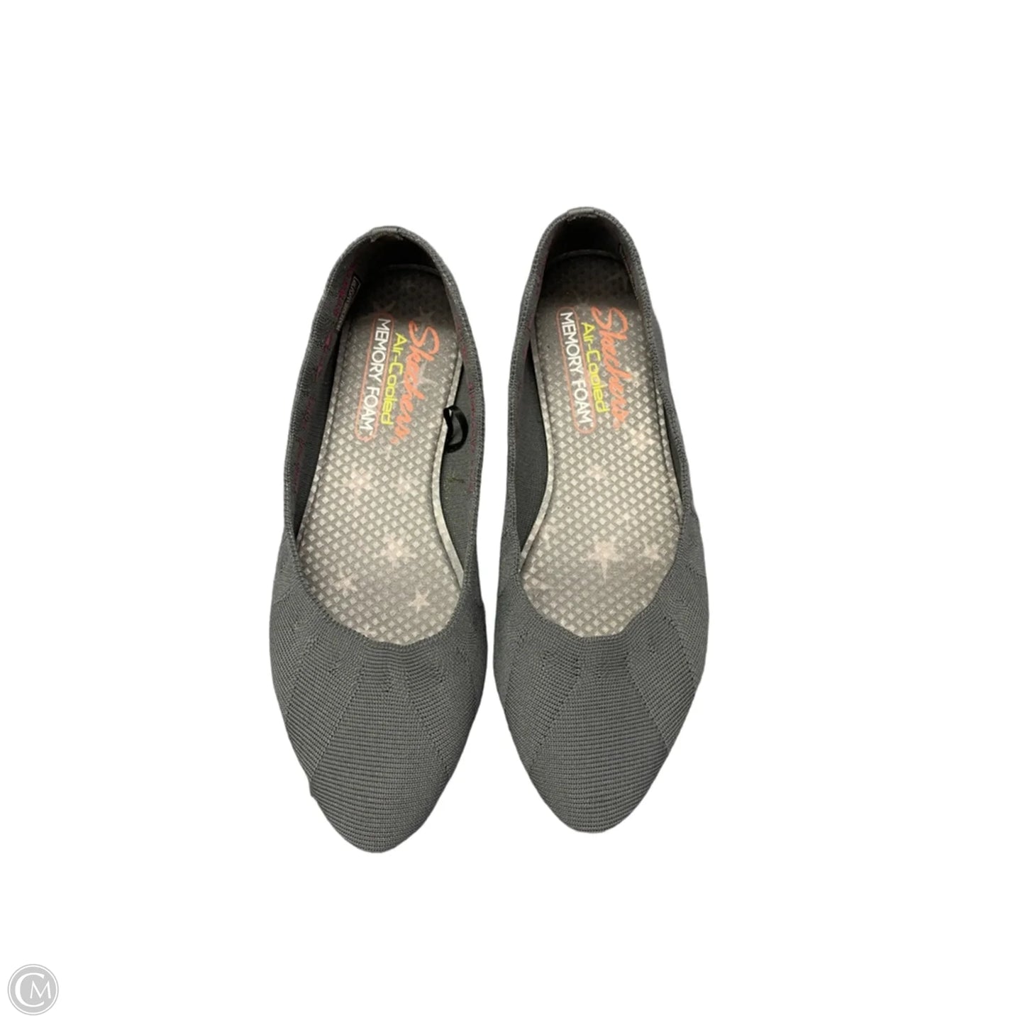 Shoes Flats By Skechers In Grey, Size: 6.5