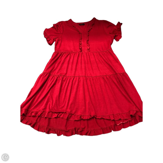 Dress Casual Short By Dokotoo In Red, Size: L