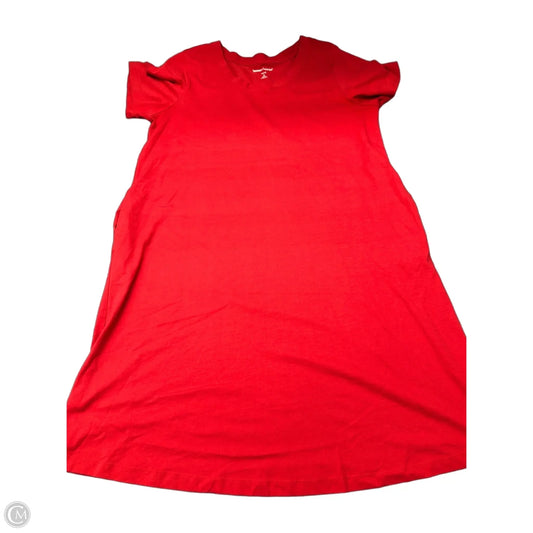 Dress Casual Short By Woman Within In Red, Size: 14