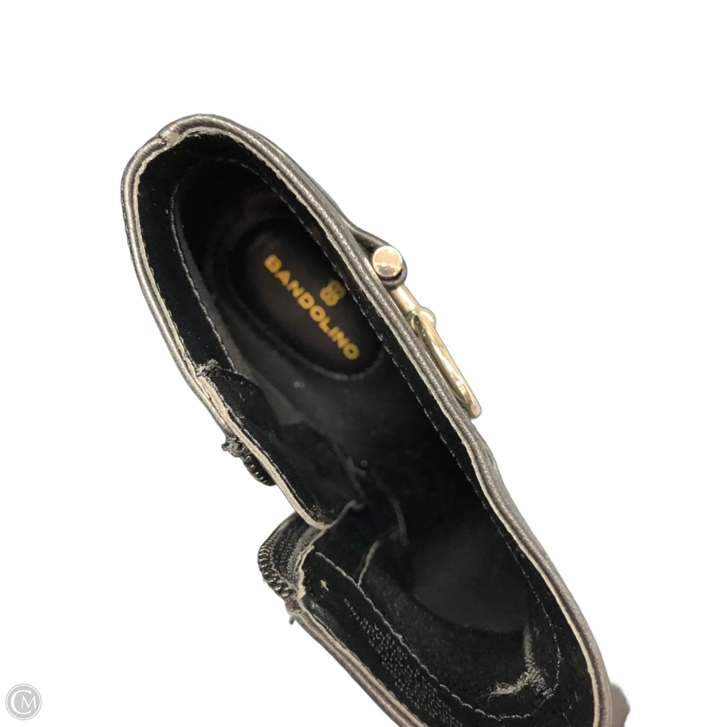 Boots Ankle Heels By Bandolino In Black, Size: 8.5