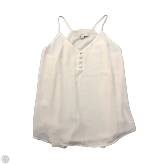 Tank Top By Loft In Cream, Size: S
