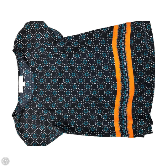 Top Short Sleeve By Loft In Blue, Size: Xxs