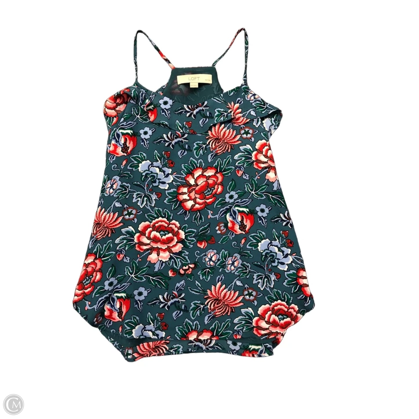 Tank Top By Loft In Teal, Size: Xsp