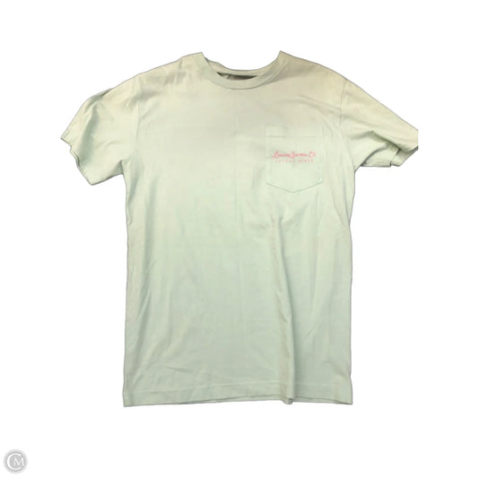 Top Short Sleeve By Lauren James In Green, Size: S
