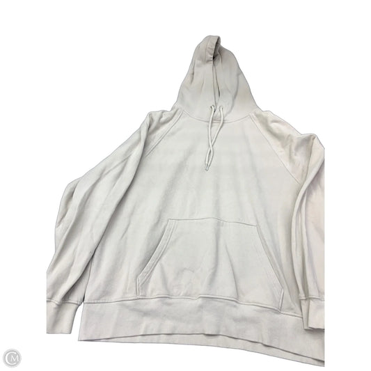 Sweatshirt Hoodie By H&m In Tan, Size: M