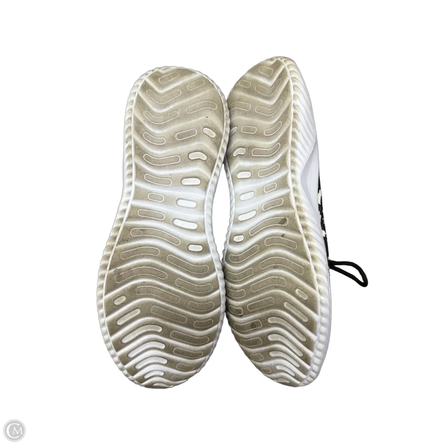 Shoes Athletic By Clothes Mentor In Black & White, Size: 10
