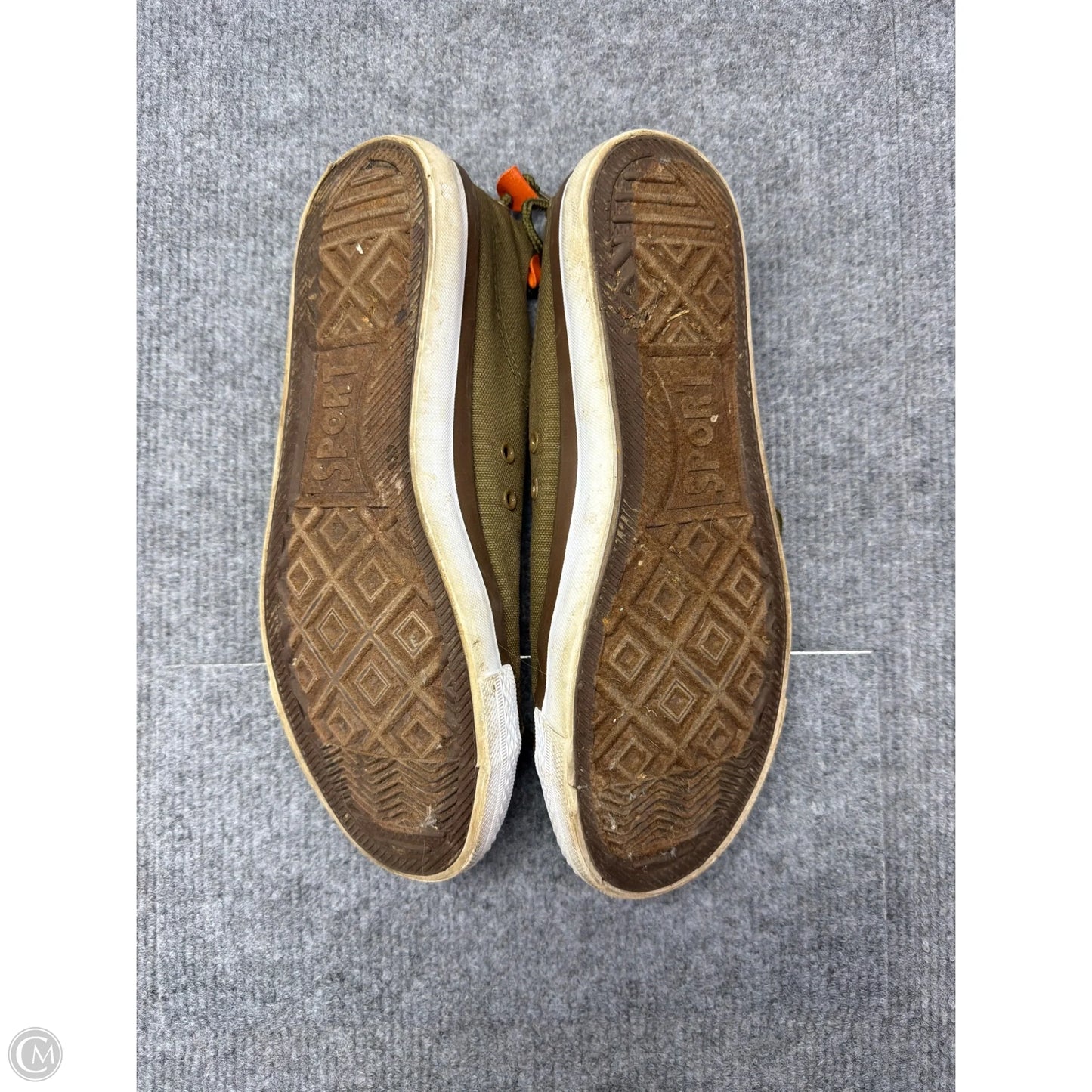Shoes Sneakers By Clothes Mentor In Green, Size: 10